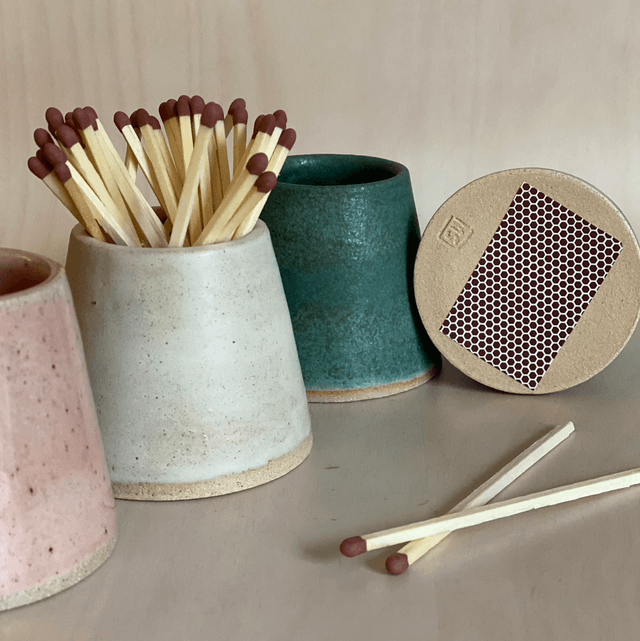 Match Stick Striker Pot 