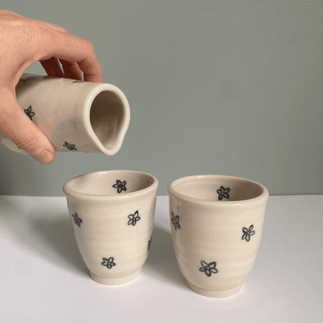 Flower Tea Tumblers 